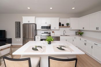 Kitchen dining for two